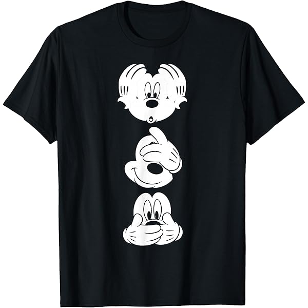 Amazon.com: Disney Mickey Mouse Hands On Hips Graffiti T-Shirt